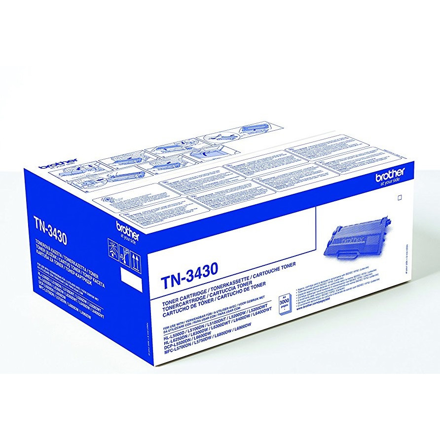 Brother TN-3430 - Lasertoner - Sort