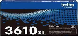 Brother TN-3610XL Super Ultra High Yield Toner Cartridge, 25.000 sider