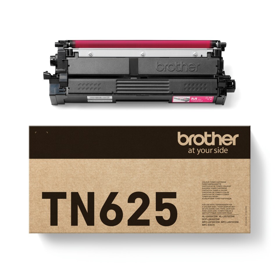 Brother TN625M Magenta Toner Cartridge 1,8K