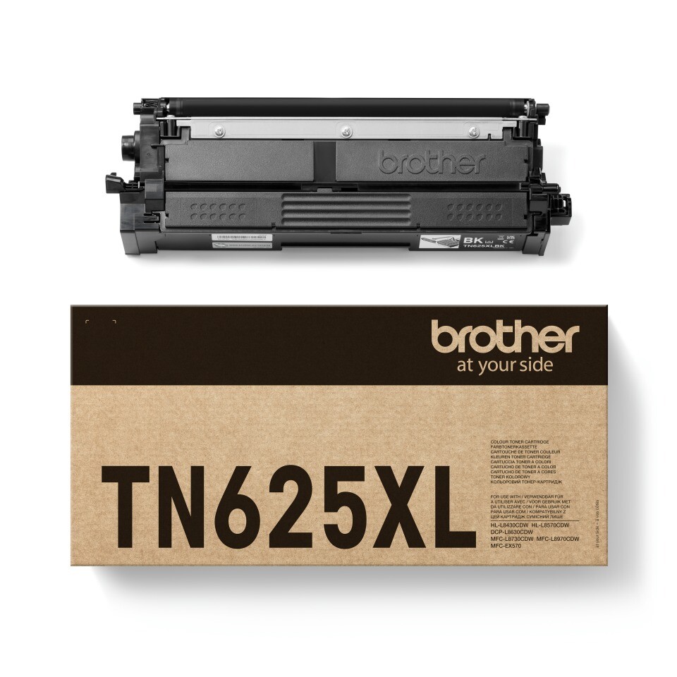Brother TN625XLBK Black toner cartridge high yield