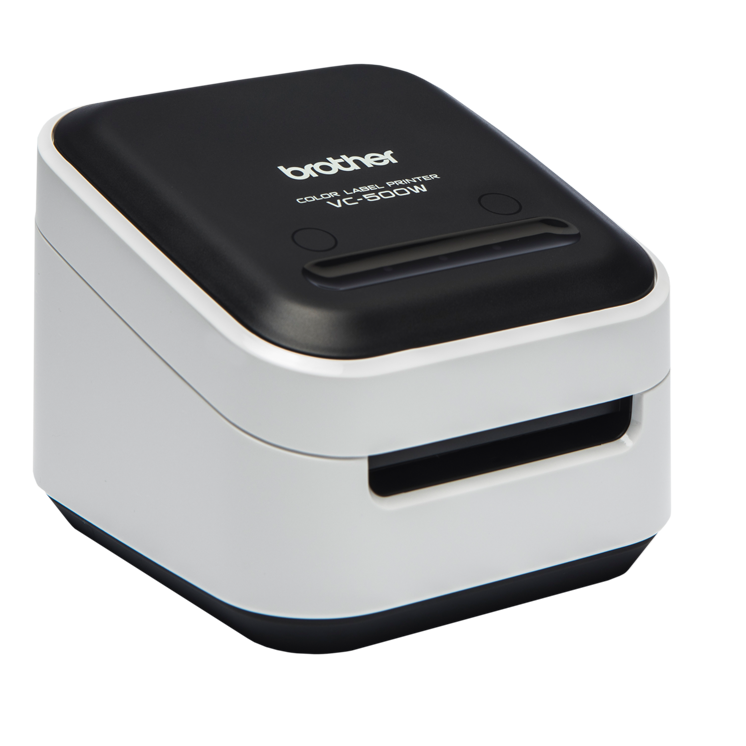 Etiketprinter Brother VC-500W - Farve Labelprinter med Wi-Fi