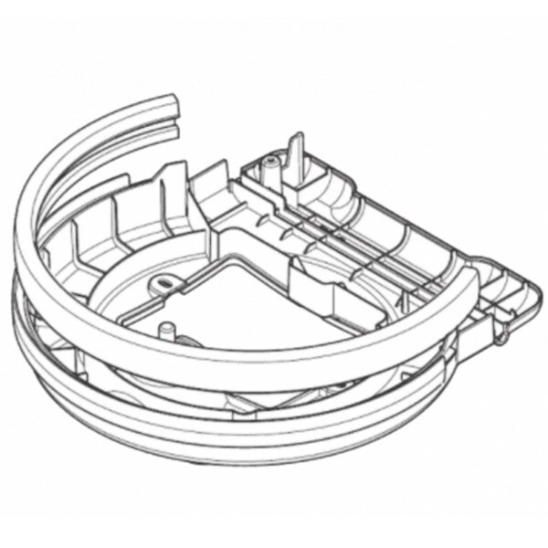 Bundplade Nilfisk VP930 sort