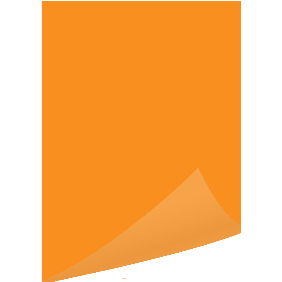 Papir - Büngers A4 80g Orange 50 ark