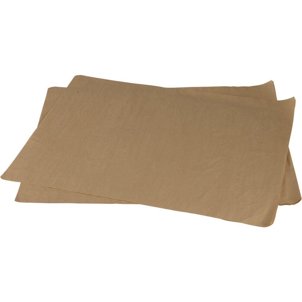 Burgerpapir - Rul-let - Ubleget Greaseproof - 45x60 cm - 500 ark