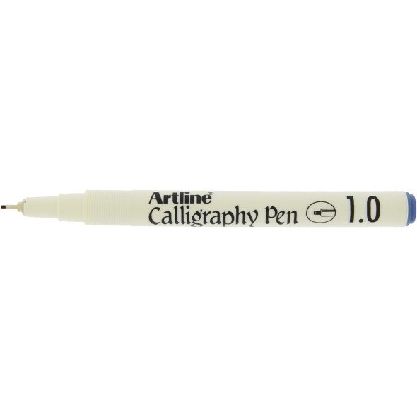 12 stk. Kalligrafi Pen Artline 1.0 blå