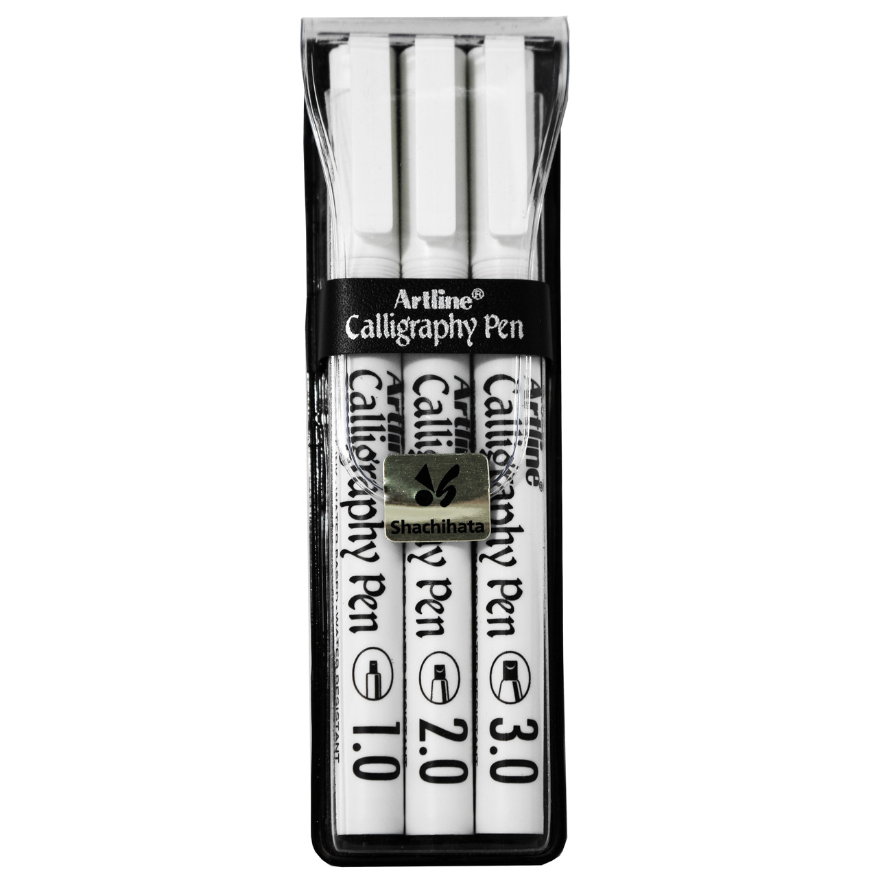 Kalligrafi Pen Artline 3-sæt sort