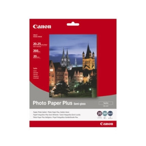 Fotopapir Canon 20x25 SG-201 Photo Plus Semi-gloss 260g (20)