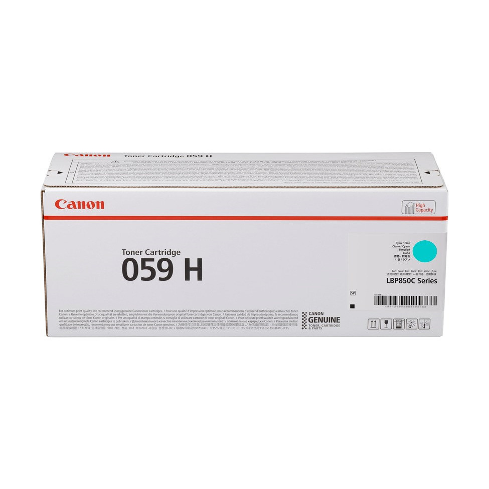 Canon printerblæk 059 H Cyan Toner Cartridge 13.5K