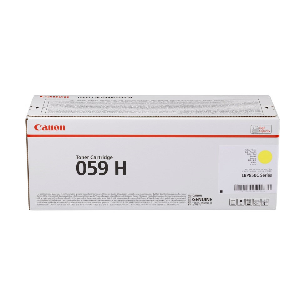 Canon printerblæk 059 H Yellow Toner Cartridge 13.5K
