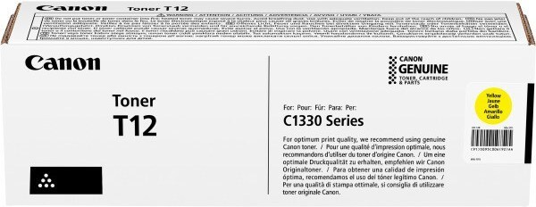 Canon 12T Yellow Toner Cartridge 5,3K