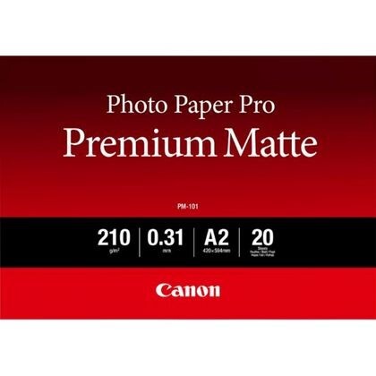 Fotopapir - Canon PM-101 A2 Premium Matte - 20 ark