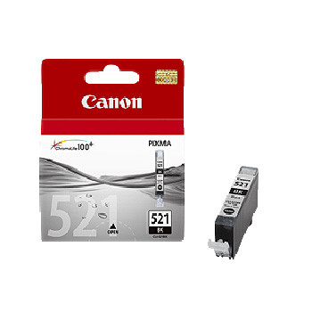 Canon CLI-521BK blækpatron sort - 9 ml