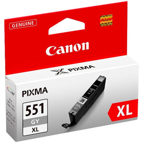 Canon CLI-551 XL, Blækpatron, Grå, 11 ml