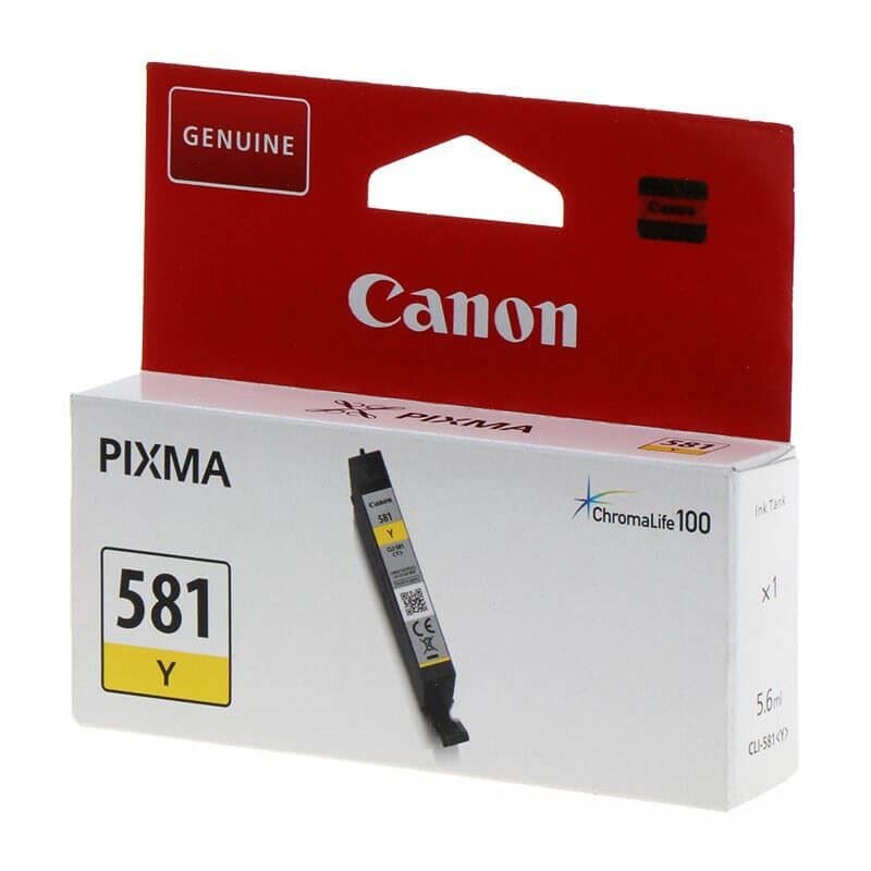Canon CLI-581, Blækpatron, Gul