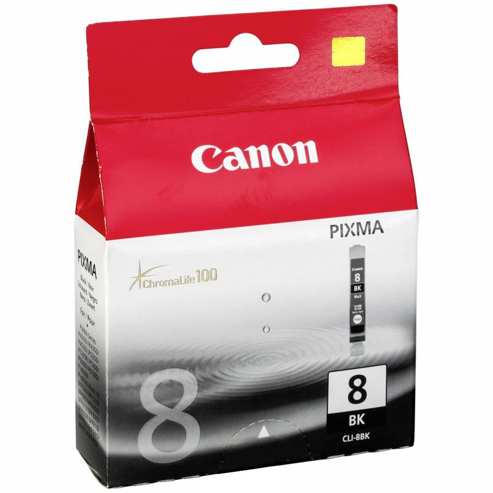 Canon CLI-8BK blækpatron sort - 13 ml - 490 sider