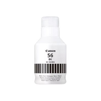 Blækflaske - Canon GI-56 PGBK EMB Sort - 1 stk