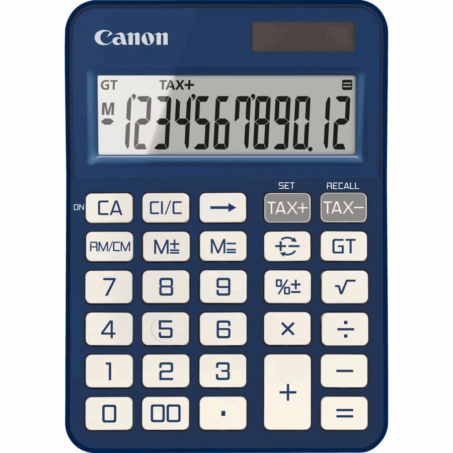 Canon lommeregner blå KS-125KB-BL HB
