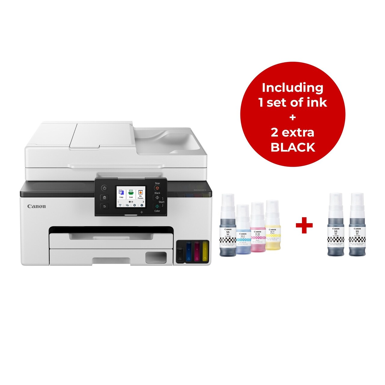 Printer, Canon MAXIFY GX2050 3-in-1 MFP, grå