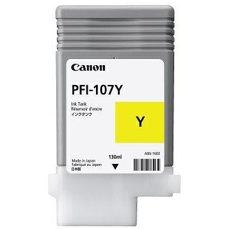 Blækpatron - Canon PFI-107Y - Gul - 130 ml