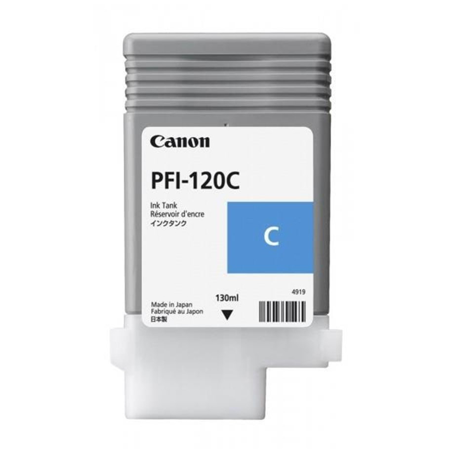 Canon PFI-120C, Blækpatron, Cyan, 130 ml