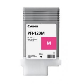 Canon PFI-120M, Blækpatron, Magenta, 130 ml