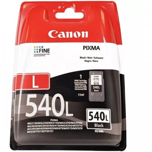 Canon PG-540 L, Blækpatron, Sort