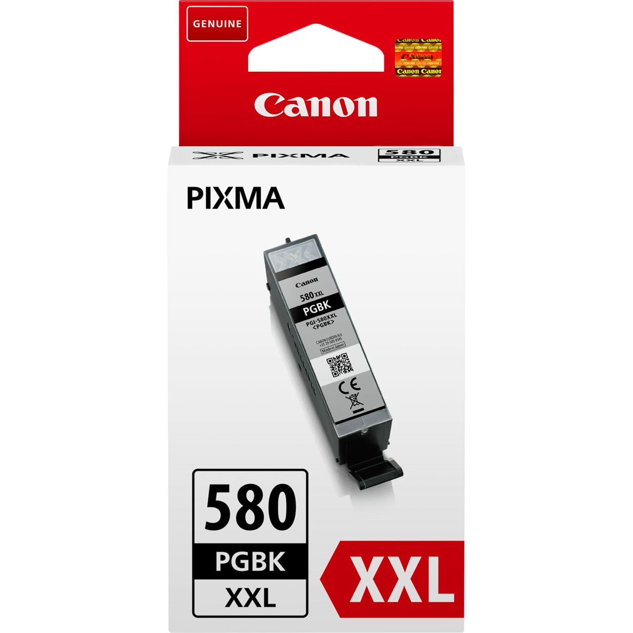 Blækpatron - Canon PGI-580XXL PGBK - Sort (Pigment) - Ekstra høj kapacitet