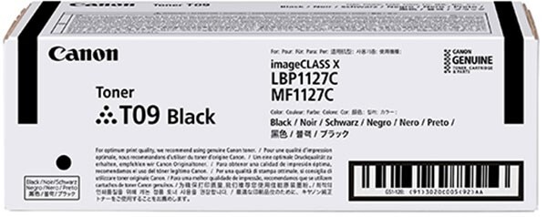Toner - Canon T09 Sort - 7.600 sider