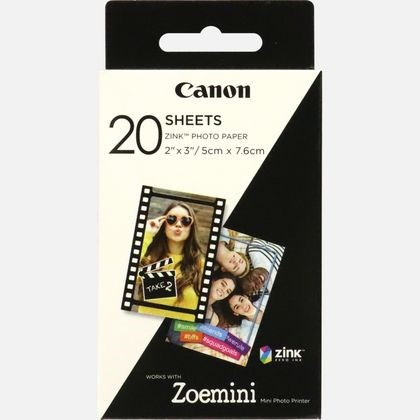 Canon ZINK 2"x3" PhotoPaper x20 sheets