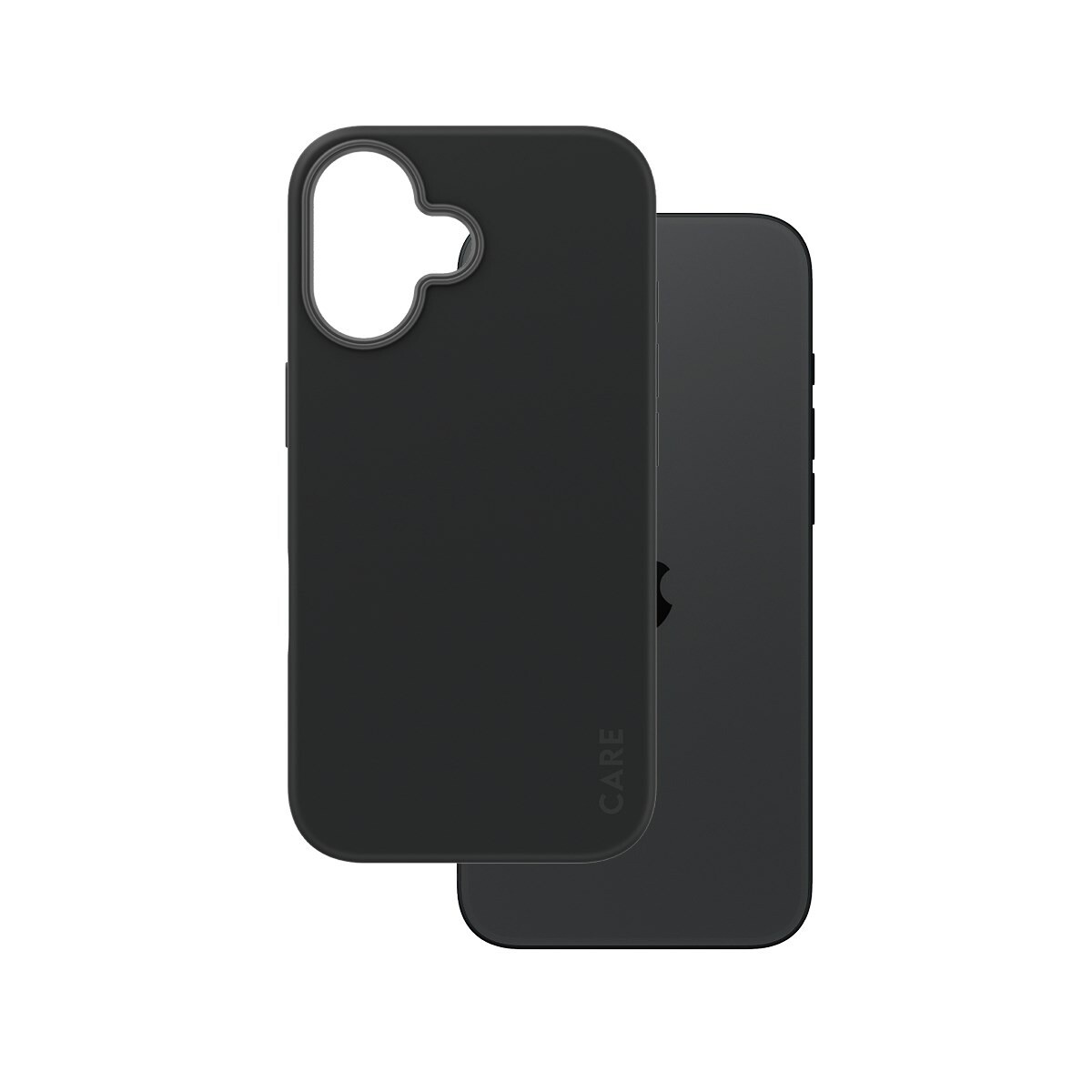 Mobilcover - Care by PanzerGlass CARE iPhone 16 - Sort m. MagSafe