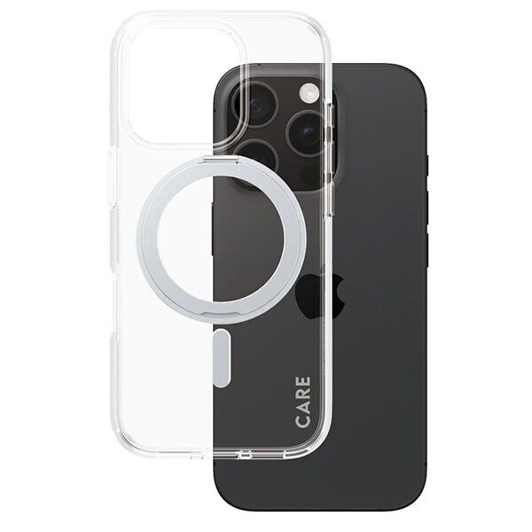 iPhone 16 Pro Cover - PanzerGlass Care - MagSafe/Kickstand - Klar - 1 stk