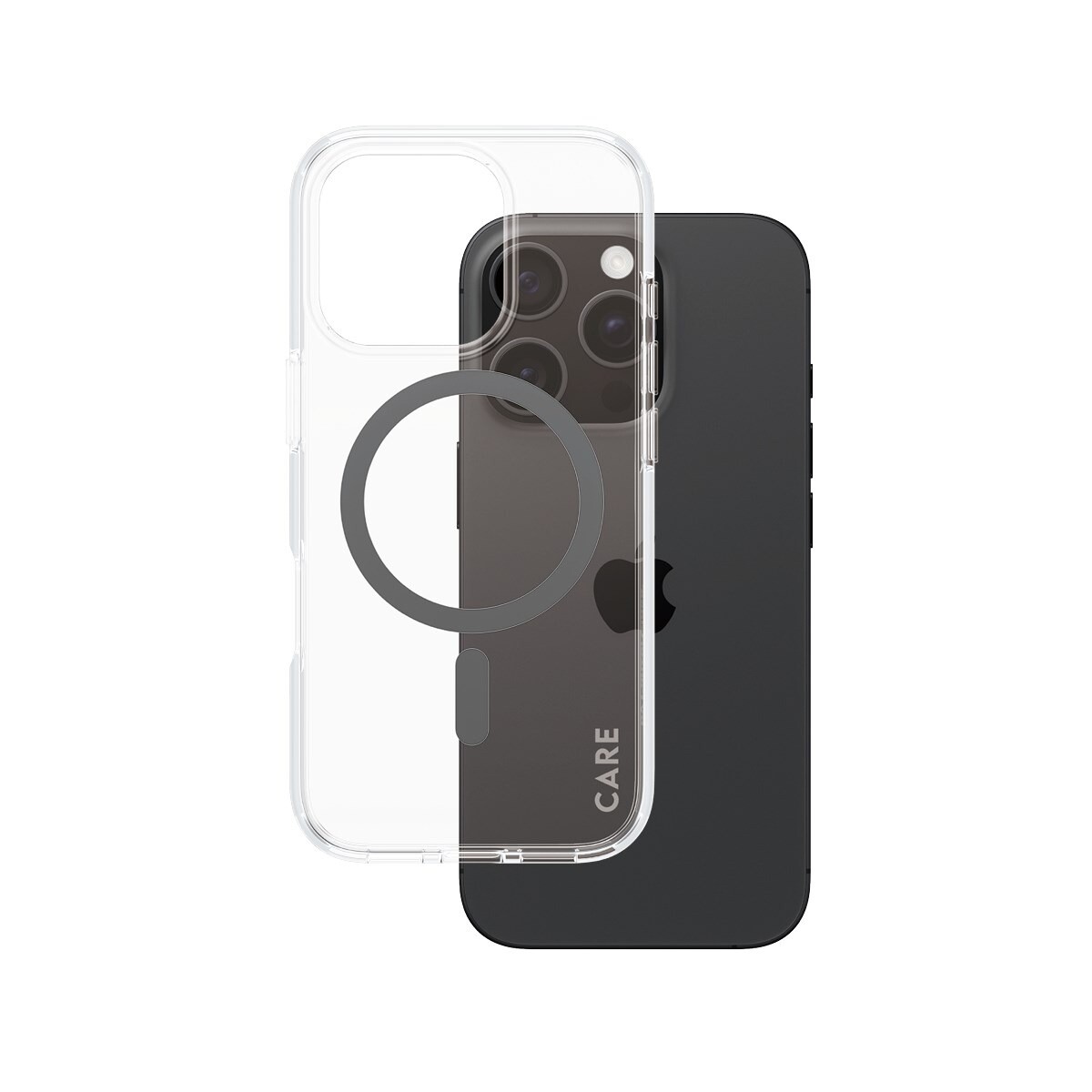 Mobilcover - Care by PanzerGlass CARE iPhone 16 Pro - Urban Combat m. Sort MagSafe