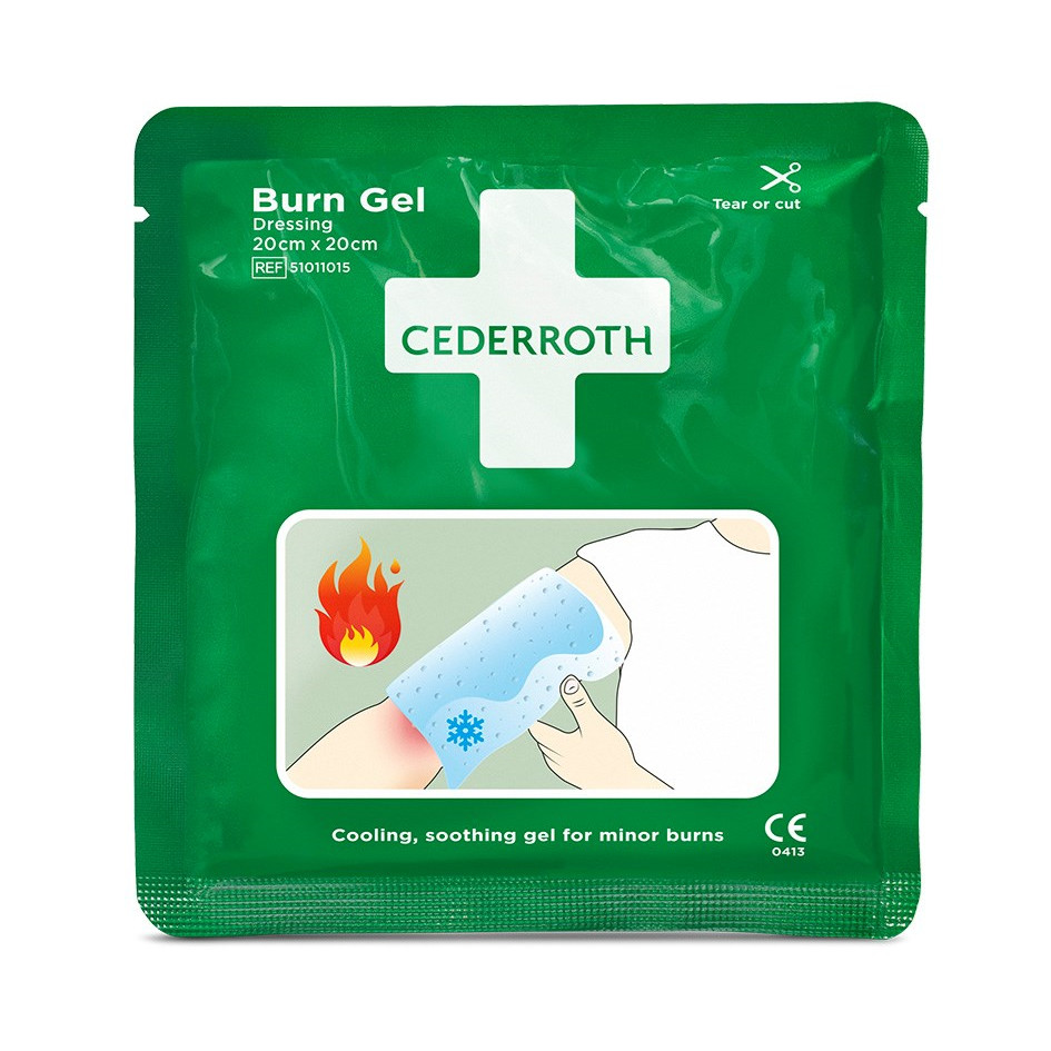 Brændsårskompres - Cederroth - Medium - 20 x 20 cm