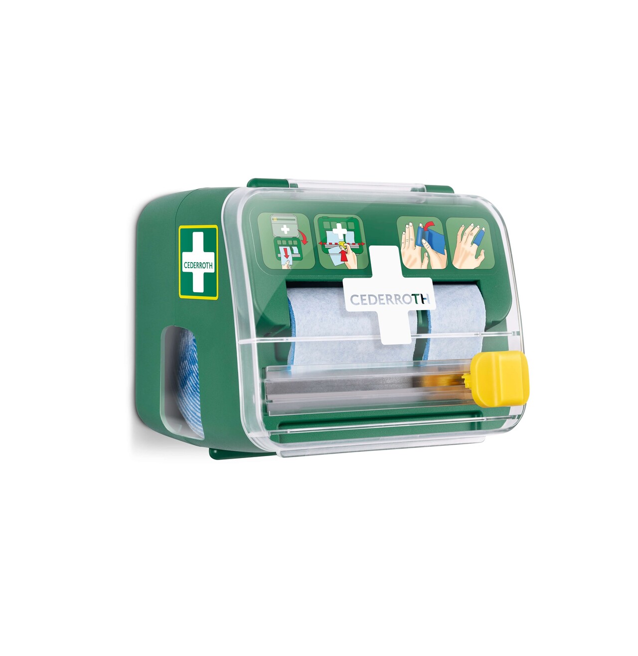 Førstehjælpsudstyr - Cederroth - Soft Foam Bandage - 2-in-1 - Dispenser