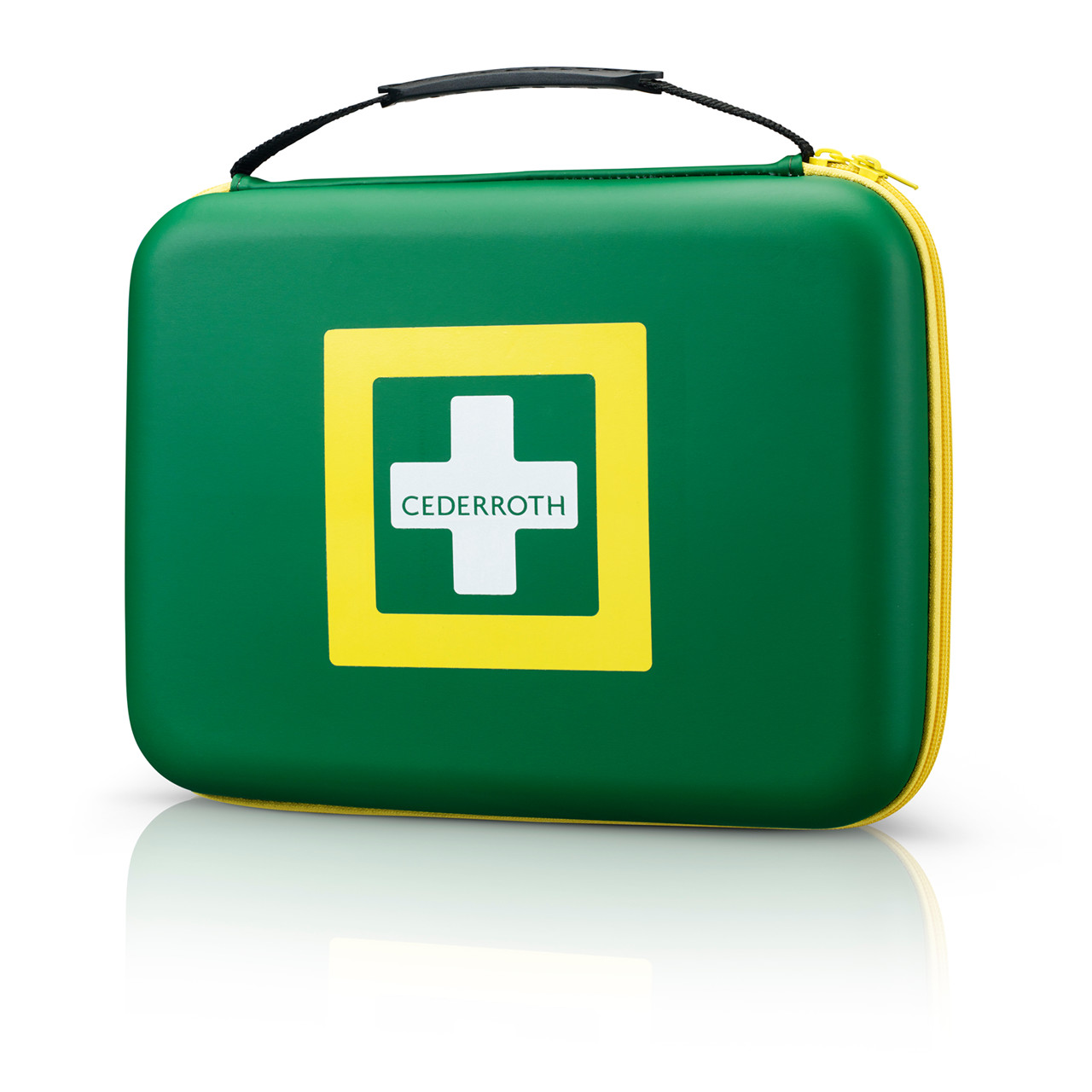 Førstehjælpskasse - Cederroth - First Aid Kit - Stor - Grøn
