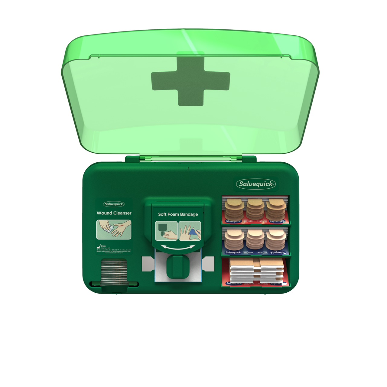 Sårbehandling - Cederroth - Dispenser - Grøn