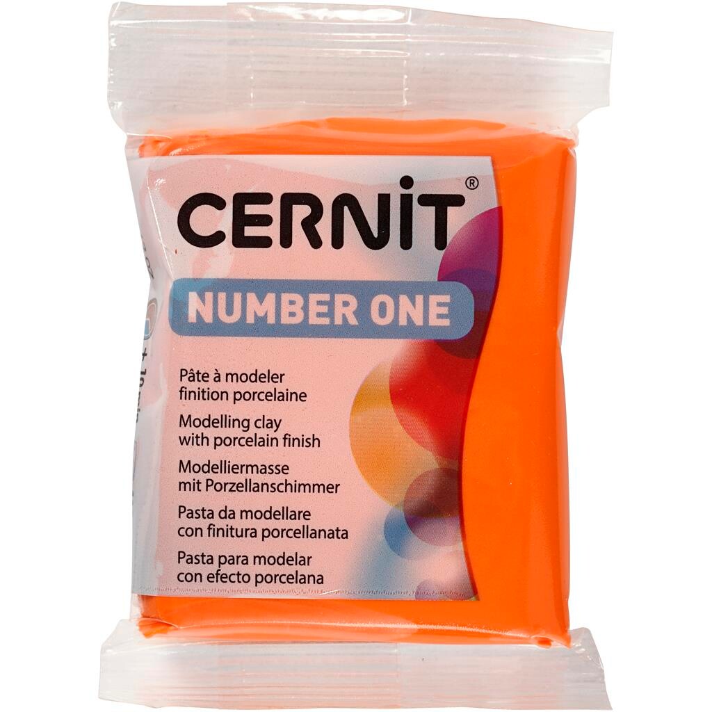 Modelleringsmasse – Cernit – Orange (752) – 56 g