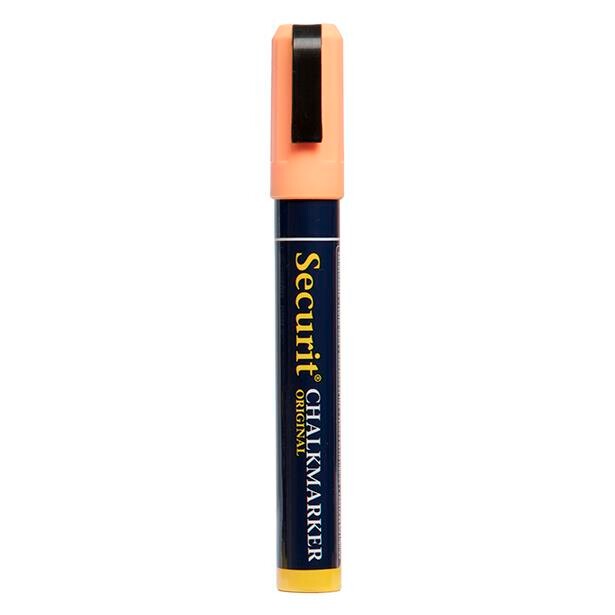 Chalk marker Securit Original orange 2-6mm skrå spids