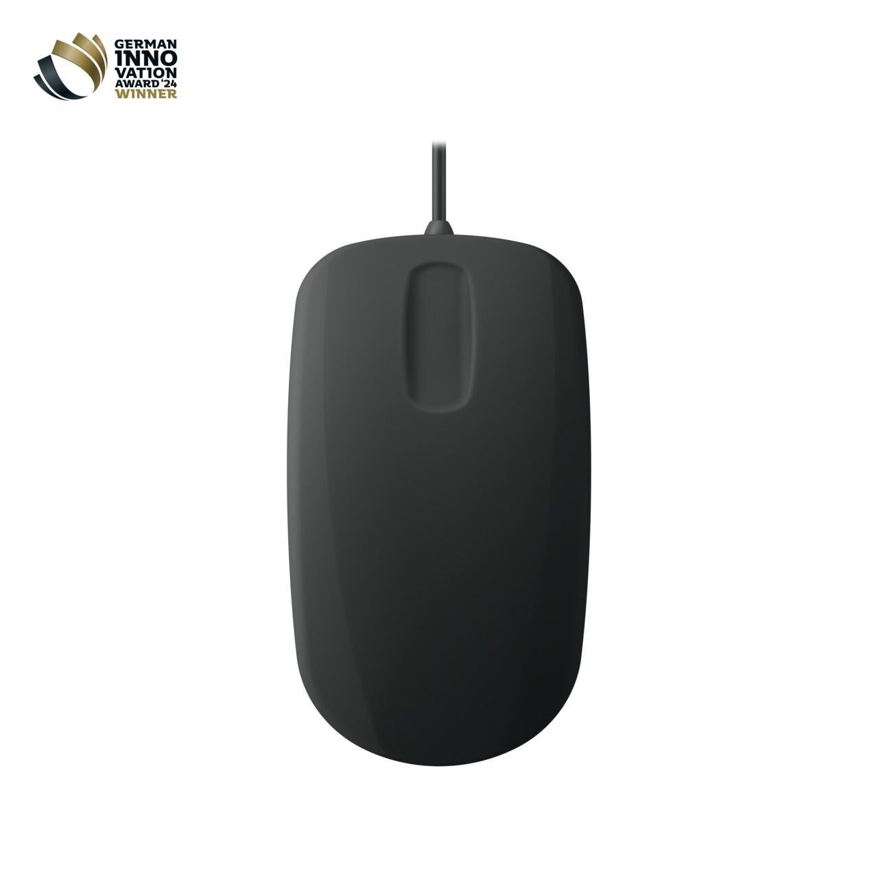 Mus, Cherry Active Key Hygiene, Scroll Sensor Watertight USB, sort - Køb minimum 60 stk.