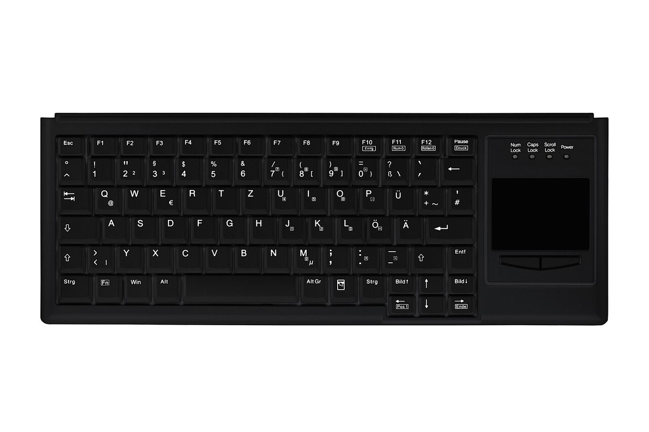 Trådløs tastatur Cherry Active Key Industry 4.0 Compact Ultraflat Touchpad Keyboard