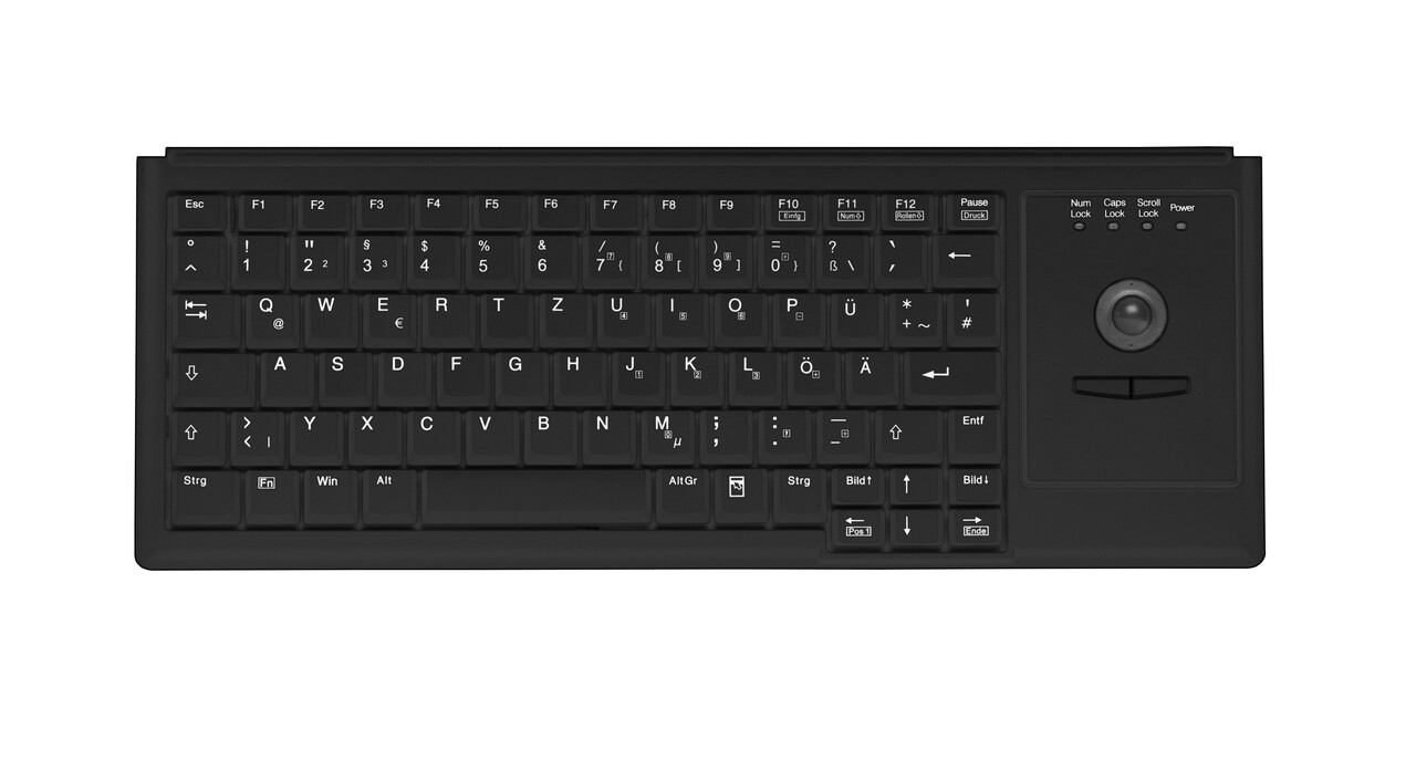 Cherry Active Key Industry 4.0 Ultraflat Trackball trådløs Black