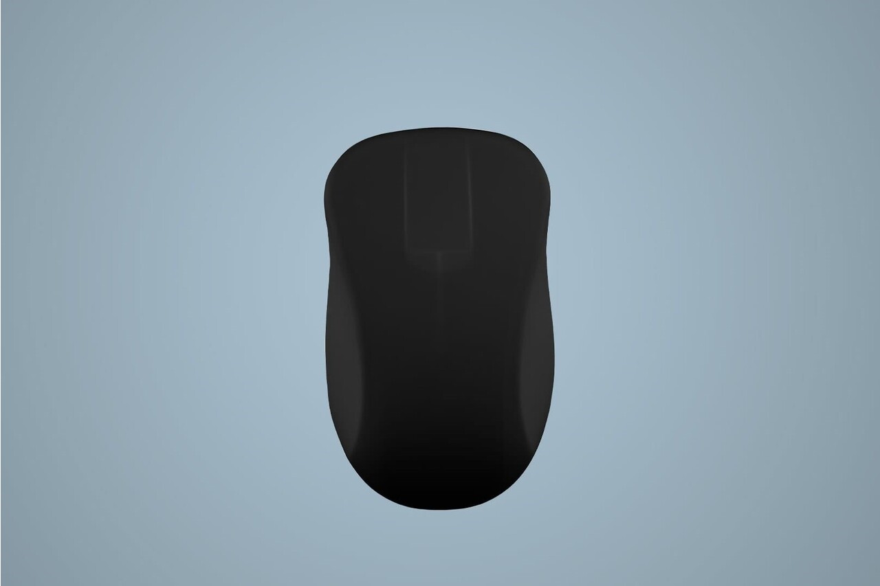 Mus, Cherry Active Key Wireless Hygiene Mouse Scroll Sensor Watertight, Black