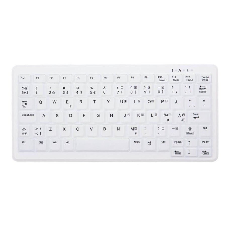 Cover til tastaturCherry Silicone Key Membrane for AK-C4110, silikone, White