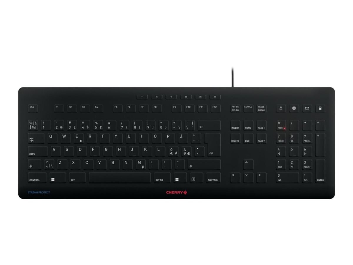 Tastatur Cherry Stream protect keyboard black