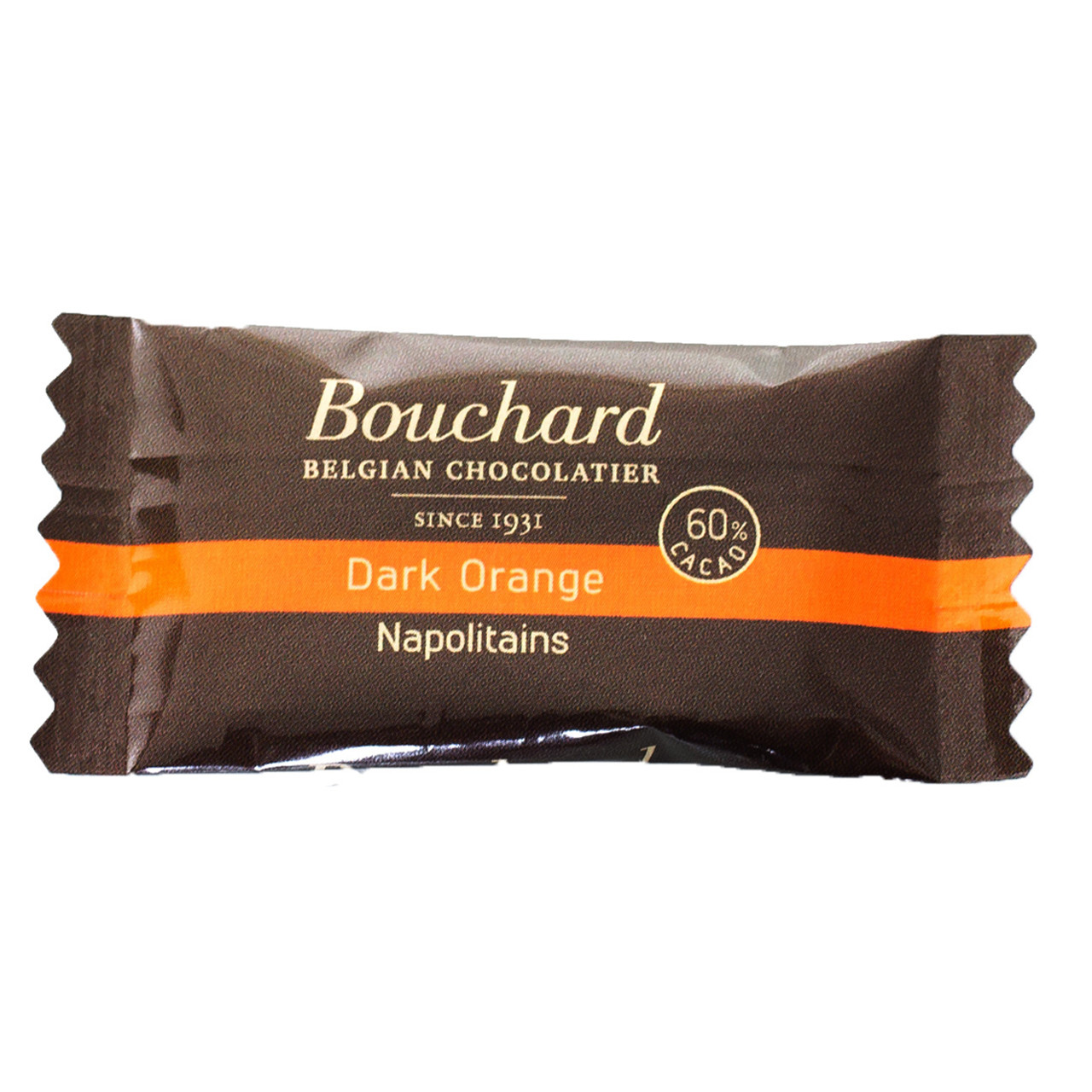 Chokolade Bouchard orange 5g flowpakket 1kg|pak