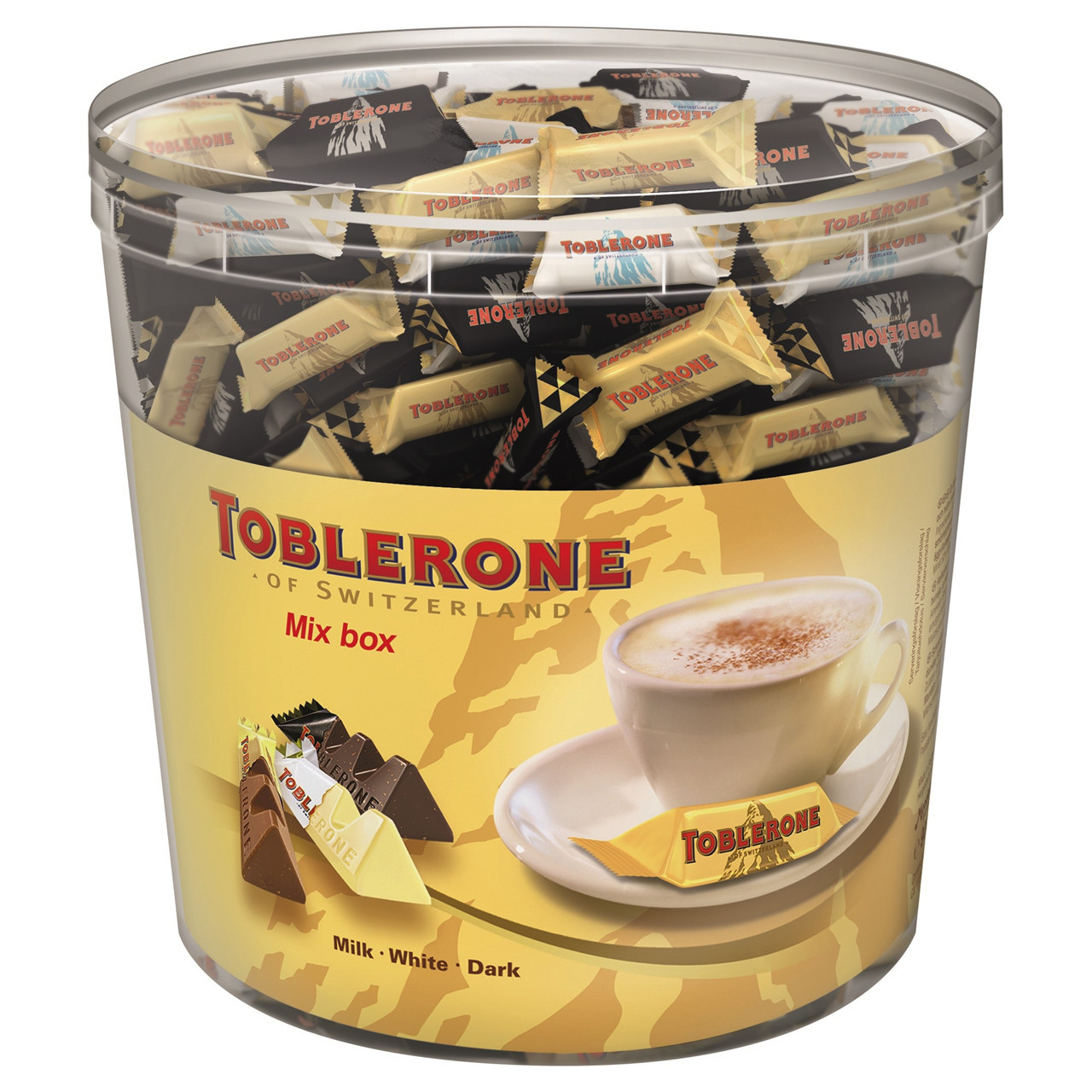 Chokolade - Toblerone Tiny Mix 904g - Assorteret - Individuelt pakket