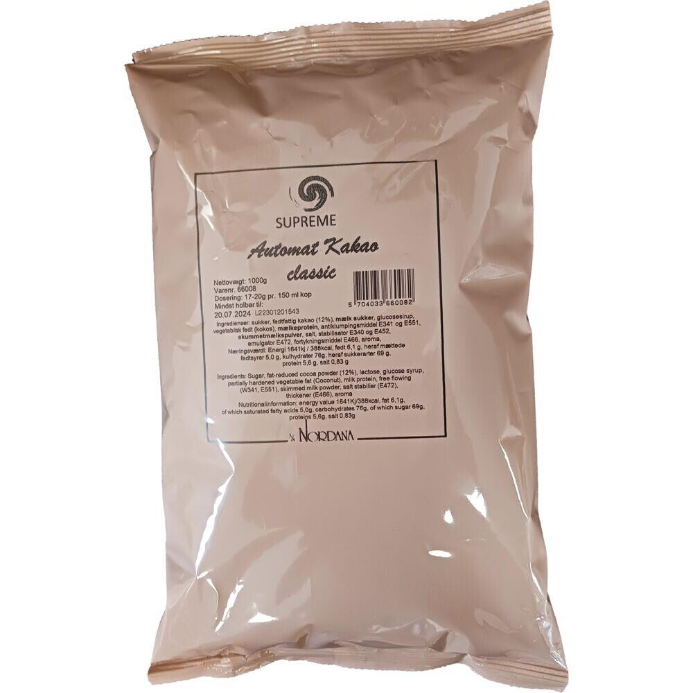 Chokoladedrik Supreme 1 kg - 10 stk