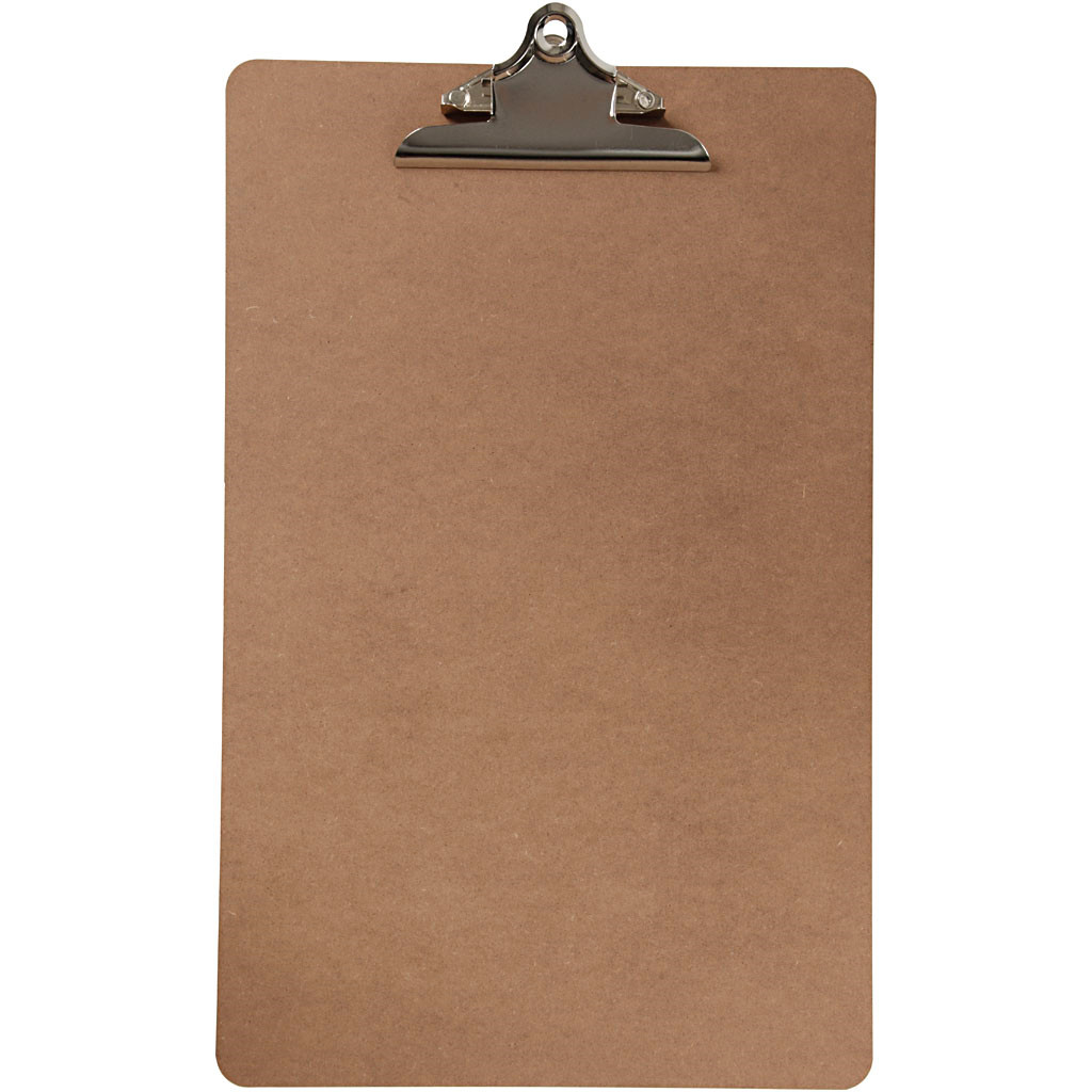 Clipboard træ A3 - 32 x 47 cm