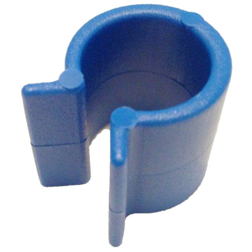 Clipsholder, blå, til affaldsposer,