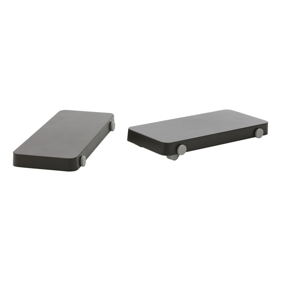 Keyboard risers - Contour - til RollerMouse Pro & SliderMouse Pro - sort - 2 stk